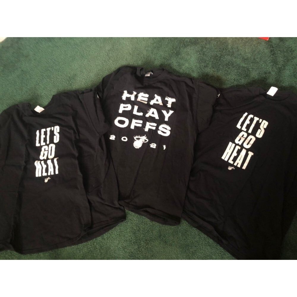 Miami Heat playoff t shirt bundle